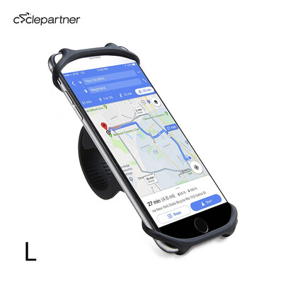 

Cyclepartner Universal Phone Mount for Bike Non-Slip Shockproof German Silicone Cellphone Bicycle Motorcycle Holder Mobile Smartph