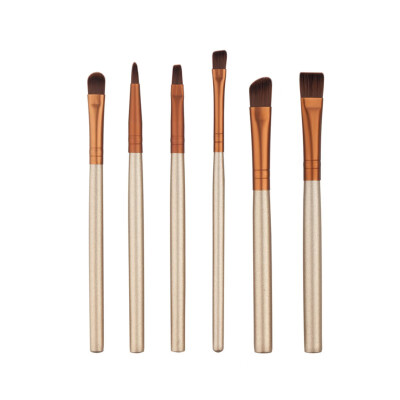 

6 Pcsset Professional Makeup Brushes Set Make Up Wood Tools Cosmetics Foundation Face Eyeshadows Brush Kit Pincel Maquiagem