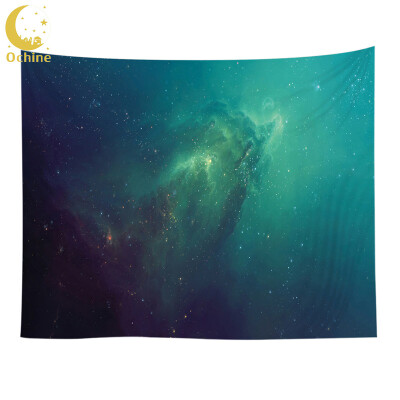 

OCHINE 150130cm Printed Home Tapestry Wall Hangings Mural Beach Towels Starry Sky Landscape Datura Shooting Props