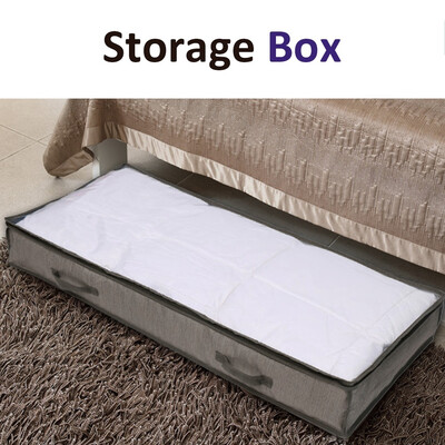 

Foldable Under Bed Storage Bag Containers Clothes Box Underbed Organizer