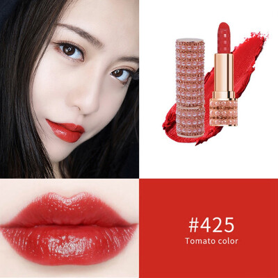 

Pearl Diamond Lipstick Non-stick Cup Waterproof Long Lasting Colorfast Moisturizing Matte Lipstick