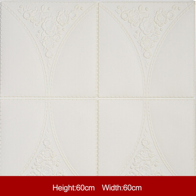 

3D Self-adhesive Wall Stickers Anti-collision Wall Stickers For Children Waterproof Foam Wallpaper