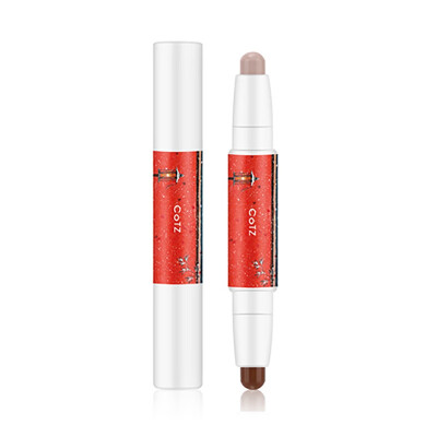 

Double-tip Repair Rod V Face Highlighter Shadow Lie Silkworm General Skin Concealer Pen Facial Makeup Cosmetic 1Pcs