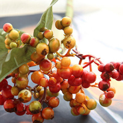 

Decorative Artificial Berry Holly Branch Decorations Flower Arrangementsb