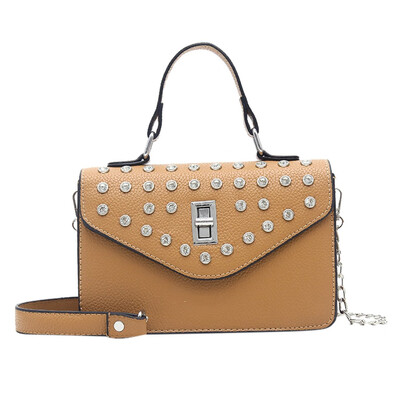 

Tailored Women 2019 New Fashion Shoulder Bag Messenger Bag Small Square Bag Casual Tote