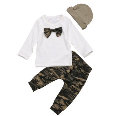 

Army Camouflage Baby Boy Girl Set Long Sleeve Top Newborn Baby Suit Boy Clothing Printed Sets Gift Suits Kids Clothes Set Infant