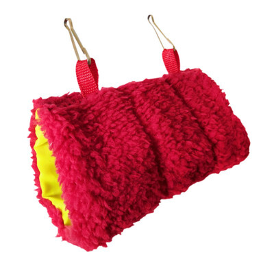 

Small Pets Hanging Bed Warm Nest Fluffy Tunnel Hamsterparrot Comfortable Hammock