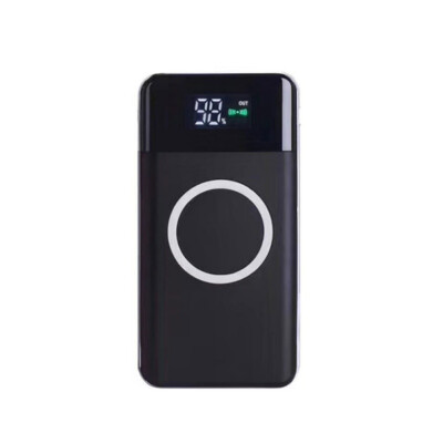 

2019 New Qi Wireless 20000mAh Power Bank 2USB LED CLD Portable Fast Charger External Battery For iPhone Android