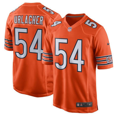 

Mens Football Jersey Chicago Bears Brian Urlacher Orange Alternate Retired Player Game Jersey