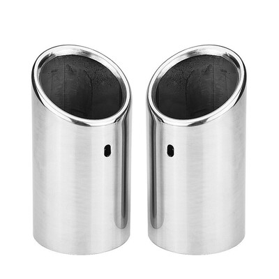 

Replacement For A4 B8 Q5 2007-2014 1 Pair Exhuast Muffler Tail Pipe Stainless Steel Rear Tailpipe