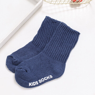 

13 Colors Cotton Baby Socks Boy Girls Kids Anti Slip Socks Thick Keep Warm Winter Floor Ankle Wool Sock For 0-4 Years