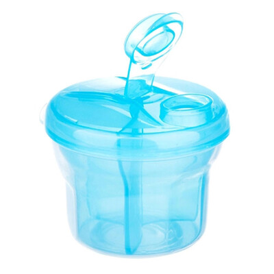 

Convenient Travel Food Safety Rotating Baby Milk Powder Snacks Box 3 Layers