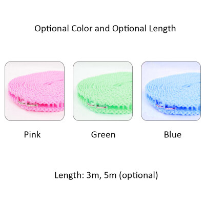 

Outdoor Clothes-line Plastic Wind-proof Fence Type Nylon Anti-skid Drying Clothes Hanger Rope