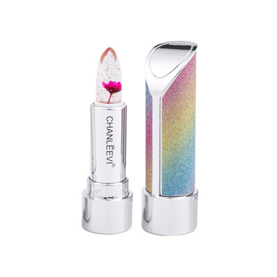 

Long-lasting Moisturizing Lip Balm Jelly Flower Color Changing Lipstick Starry Rainbow Temperature Change Lipstick