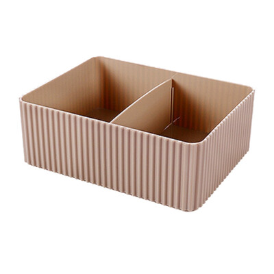 

Desktop Comestics Makeup Storage Box Household Skin Care Product Storage Box Vertical Grain Saving Space