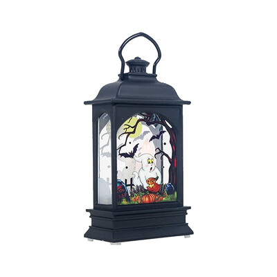 

Siaonvr Hanging Lantern Flame Lamp Decor Light Vintage Party Castle Halloween Pumpkin
