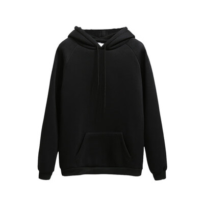 

Harajuku Thicken Women Hoodies Sweatshirt Autumn Winter Fashion Yellow Pullover Pocket Casual Drop-shoulder Coat Female