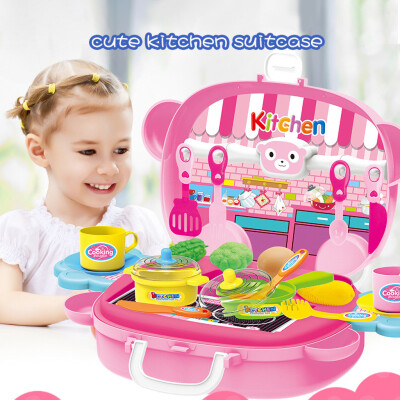 

Siaonvr Simulation Kitchen Toys Children Pretend Role-Playing Toy Puzzle Game