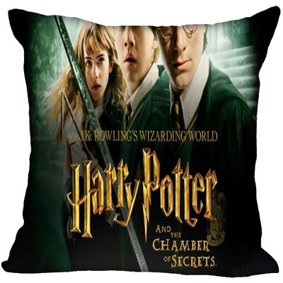 

Harry Potter Pillow Cover Bedroom Home Office Decorative Pillowcase Square Zipper Pillow Cases Satin Soft No Fade 35x35CM 35x35CM 35x35CM