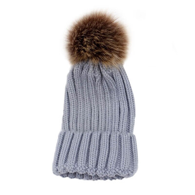

New Winter Warm Fashion Stylish Kids Mom Cotton Family Matching Outfit Knitting Beanies Hats Knitted Wool Cap