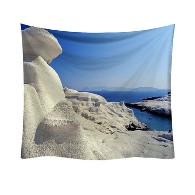 

Toponeto Fashion Tapestry Ocean Pattern Fresh Style Decorative Tapestry Home Decor