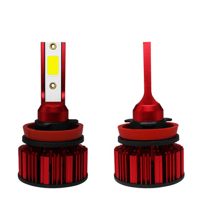 

2PCS Q1 60W 6500K H11 Car Front LED Headlight Bulb Conversion Kit Replacement Waterproof Bulbs