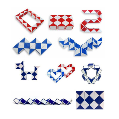 

Gobestart 2017 Cool Snake Magic Variety Popular Twist Kids Game Transformable Gift Puzzle