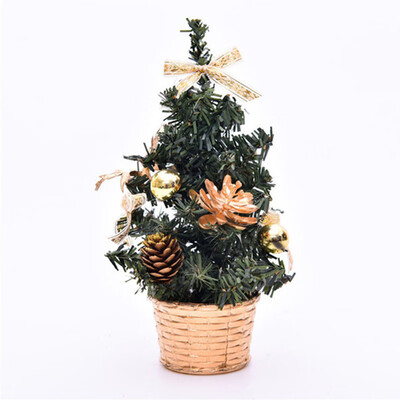 

Mini Christmas Tree Home Holiday Decor Festival Miniature Artificial Table 20cm