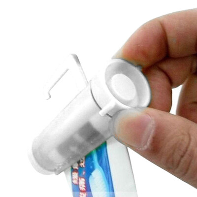 

JPGIF Rolling Squeezer Toothpaste Dispenser Tube Sucker Hanging Holder BU