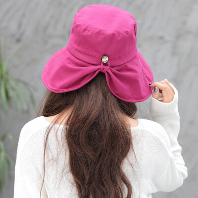 

Fishermans Hat Womens Summer Korean Joker Sun Hat Sun Sun Hat Outdoor Travel Fashion Face Covering Cloth Hat