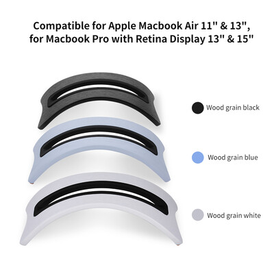 

Samdi Natural Simple Wood Vertical Tablet Stand Support Laptop Holder Display for Apple Macbook Air 11" & 13" Macbook Pro with Ret