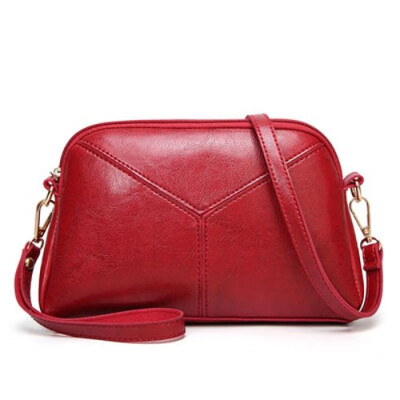 

Women Messenger Bags Famous Brand 2019 Vintage Retro Women Crossbody Bag Small PU Leather Handbags For Women Splicing