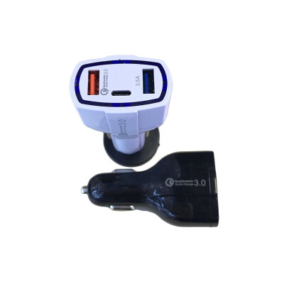 

Ramp Car charger supports QC30 fast charge 2SUB 1 Type-C 16233