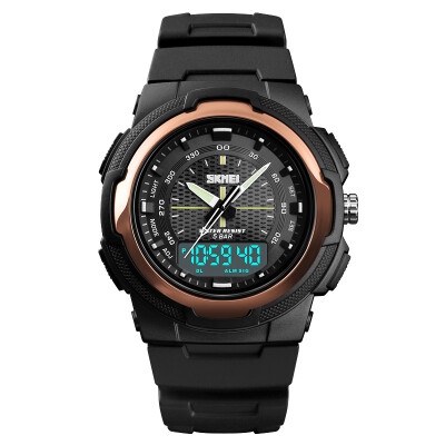 

Time beauty skmei smart watch mens multi-function Bluetooth electronic watch student sports watch 1440 black