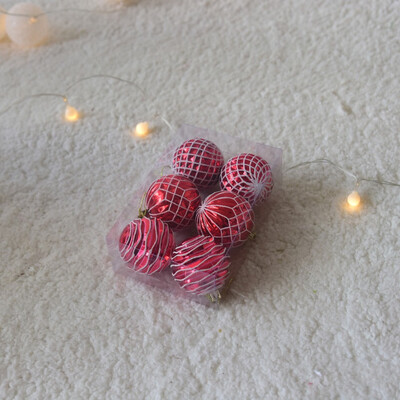 

Toponeto 6cm Christmas Xmas Tree Ball Bauble Hanging Home Party Ornament Decor