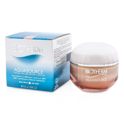 

BIOTHERM - Aquasource 48H Continuous Release Hydration Rich Cream - For Dry Skin 50ml169oz