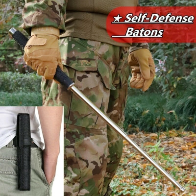 

Professional Outdoor Self-defense Tool PCAlloy Defense Baton Three Section Expansion Rod Outdoors Military Baton