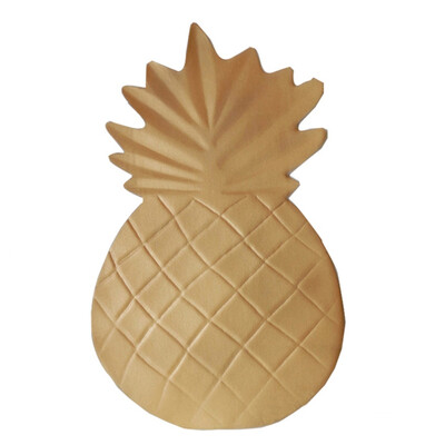 

2019 1PCS Household Cute Fruit Pineapple Shape Placemat EVA Anti-scalding Placemat Table Decoration Kitchen Supplies