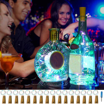 

〖Follure〗16Pcs Cork Shaped LED Night Light Starry Light Wine Bottle Lamp For Party Decor