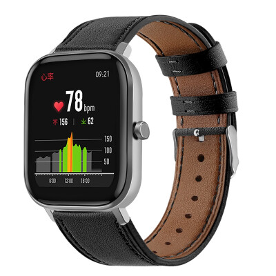 

ECSEM Leather Band Compatible with Amazfit GTS Smartwatch for Men&Women 55-80inch