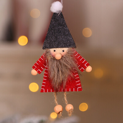 

guangxichuangshengxinfu Christmas Angel Plush Doll Toy Christmas Tree Pendants Ornaments Home Decoration