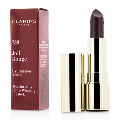 

CLARINS - Joli Rouge Long Wearing Moisturizing Lipstick - 738 Royal Plum 35g01oz