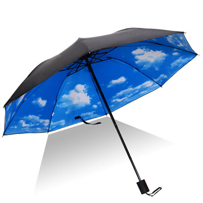 

UV Protection Double Layer Windproof Reverse-Design Lightweight Mini Folding Travel Windproof Sun Umbrella