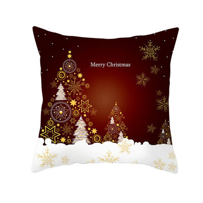 

18 x 18 Inch Merry Christmas Xmas Designed Throw Pillow Case Cover Cushion Decor