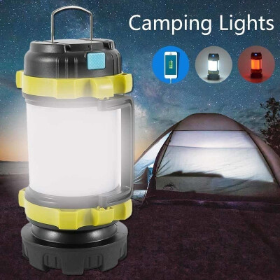 

800LM Rechargeable LED Camping Lantern Outdoor Tent Light & Power Bank Phone Charger