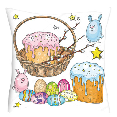 

Toponeto Pillow Case Sofa Car Waist Throw Cushion Cover Home Decoration