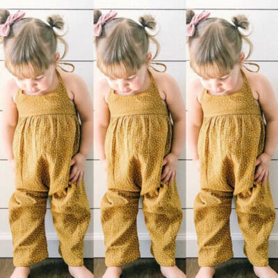 

Newborn Toddler Baby Girls One-Pieces Clothes Romper Jumpsuit Bodysuit Outfits