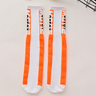 

Baby Girl Casual Fashion Stocking 2Y-12Y Toddler Girls Letter Printing Knee Breathable Cotton Stockings for Kids Infant