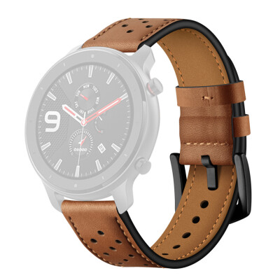 

〖Follure〗Leather Replacement Watch Band Wristband Strap for AMAZFIT GTR Smart Watch 42MM