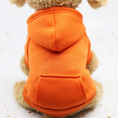 

Gobestart Polyester Hoodied Sweatshirts With Pocket Dog Clothes Pet Clothing